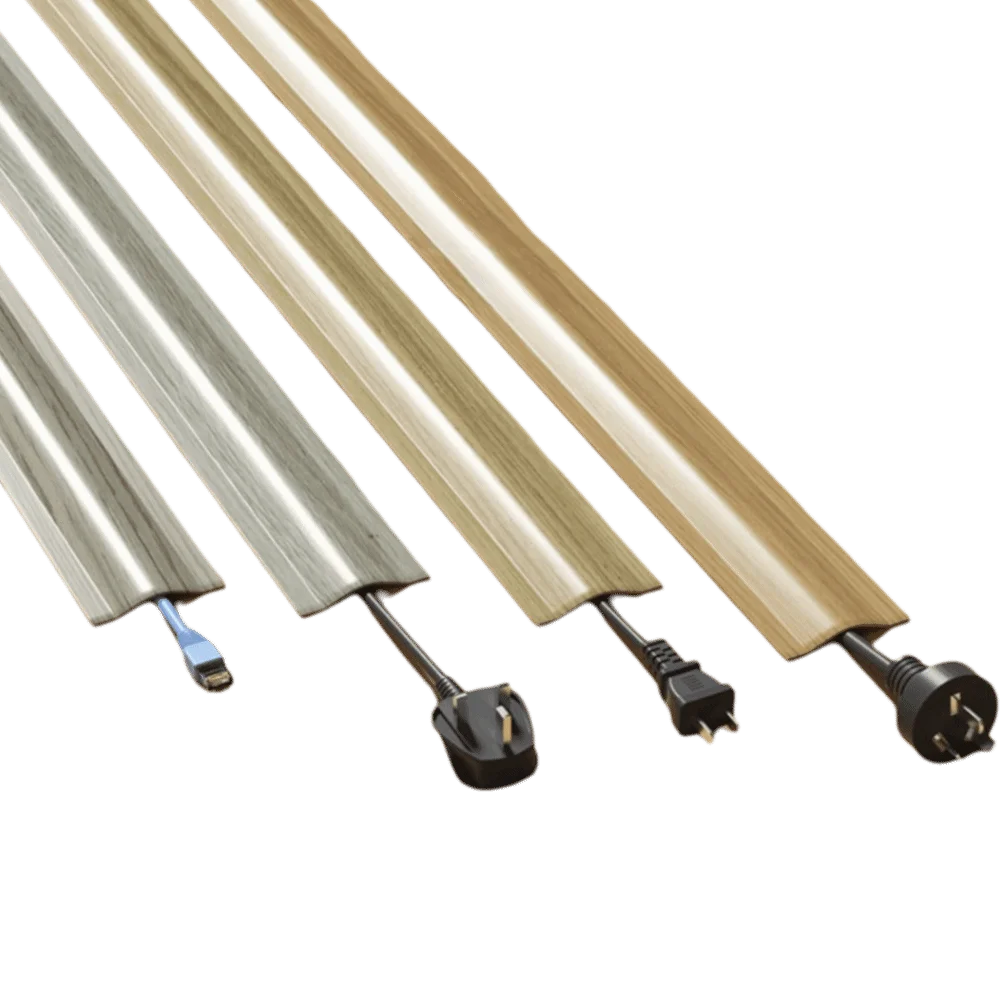 Brown PVC Cable Cover 4.2cm x 100cm 6 Brown PVC Cable Cover 4.2cm x 100cm - Image 6