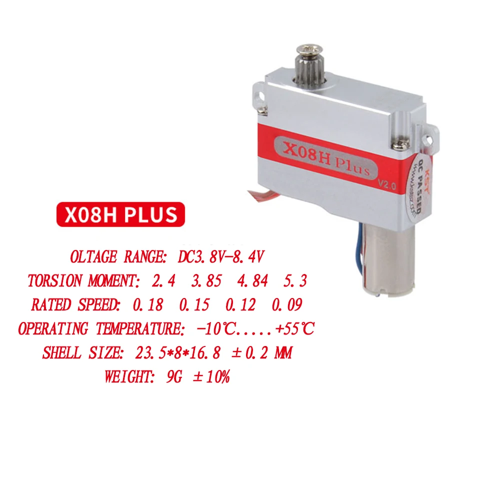 KST X08 Plus Micro Servo for RC Models 4 KST X08 Plus Micro Servo for RC Models - Image 4