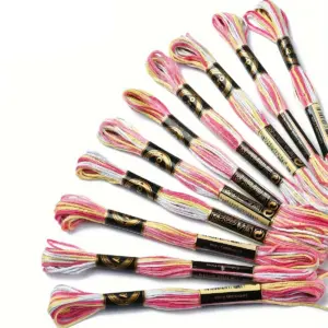 Vibrant Mercerized Cotton Embroidery Floss Set 19 S5f2d09278ea24e44acfa34dcd6a6e682P