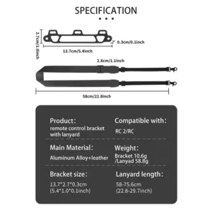 DJI Mini 3/4 Remote Control Strap 7 S5f3c503acb0a499396c1366529bb9b99S