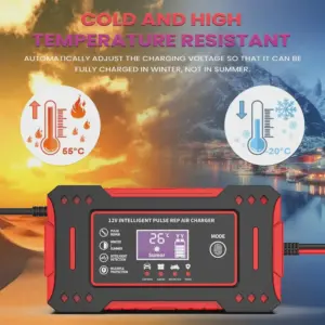 12V 6A Intelligent Battery Charger for Cars and Motorcycles 10 S6062b4e5532a4c94aae3ded10d70ed16Z