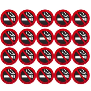 Vehicle No Smoking Sticker 5cm Vinyl 19 S606cffd5af13464e8d6875278c494ffd6