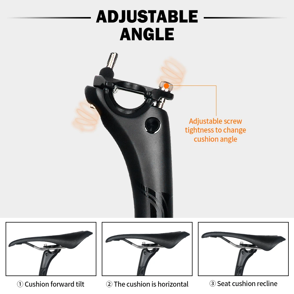 Carbon Bike Seatpost 27.2/30.8/31.6mm 350/400mm 5 Carbon Bike Seatpost 27.2/30.8/31.6mm 350/400mm - Image 5