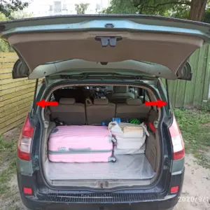 Renault Scenic MK II Tailgate Support Struts 520mm 11 S60874ce214224ac481e6cd1cb8698230R