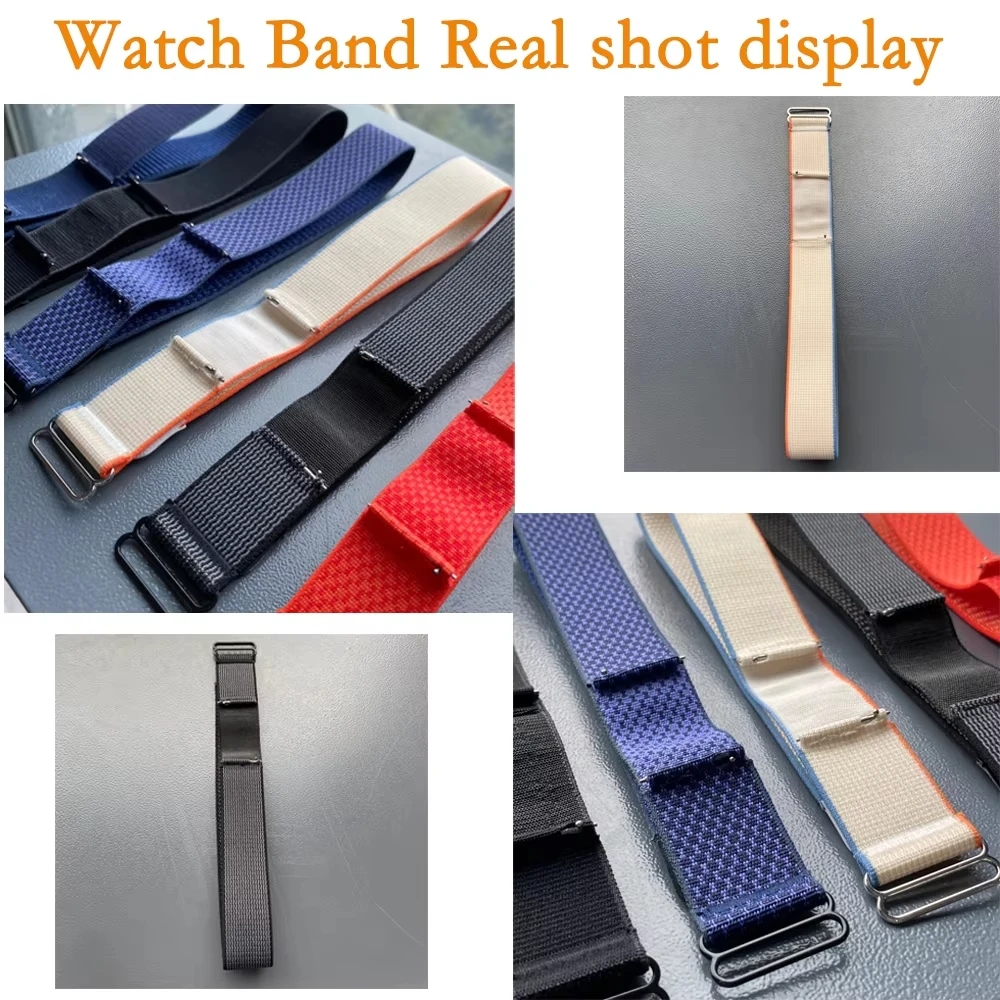 Nylon Loop Band for Amazfit Helio Watches 5 Nylon Loop Band for Amazfit Helio Watches - Image 5