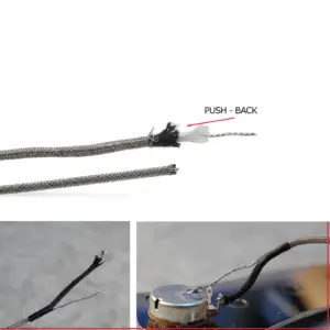 Vintage Nickel Braided Guitar Wiring Wires Set 10 S6160b6d4f16146d4b7dd1e0fc7410515p