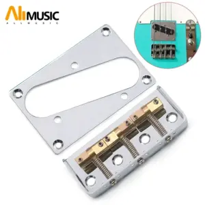 Metal Guitar Pickup Frame and Bridge Set 9 S61c50fcf4f2044ba9d0403a5545e6323X