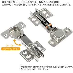 Modern Stainless Steel Cabinet Hinge Set 11 S625689b0275b4ebfac0839c3f39e71a7L
