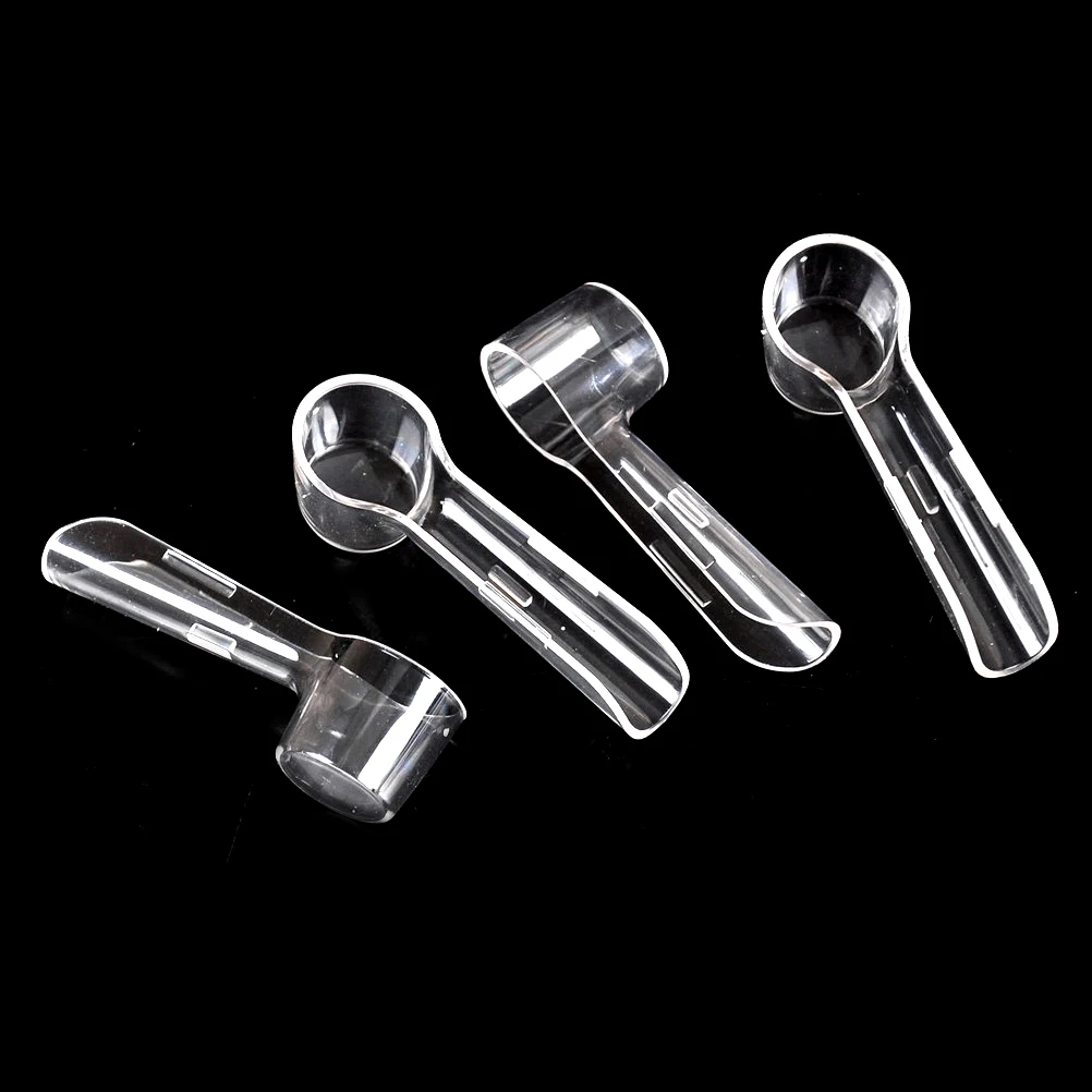 Transparent Protective Covers for Electric Toothbrush Heads 2 Transparent Protective Covers for Electric Toothbrush Heads - Image 2
