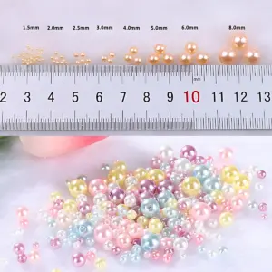 Multicolor Acrylic Spacer Beads Set (150 pcs) 15 S62692f03963a42269f5ef3f7c44e7d60c