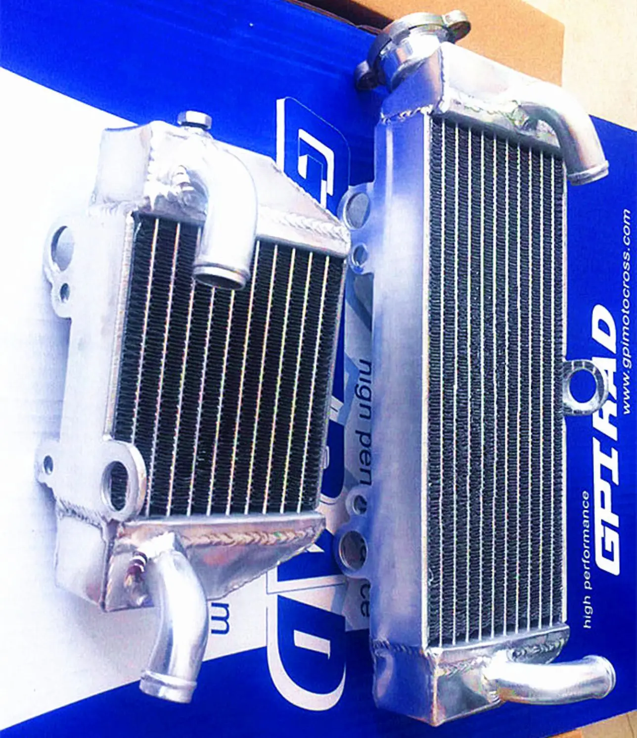 KTM 85 SX & 105 SX Aluminum Radiator Pair 5 KTM 85 SX & 105 SX Aluminum Radiator Pair - Image 5