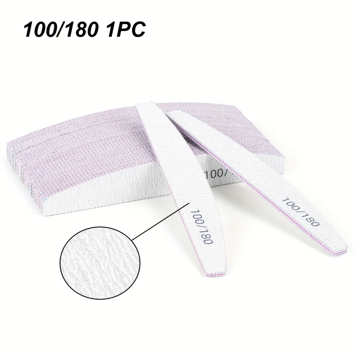 Professional Dual Grit Nail File Set (100/180) 5 Professional Dual Grit Nail File Set (100/180) - Image 5