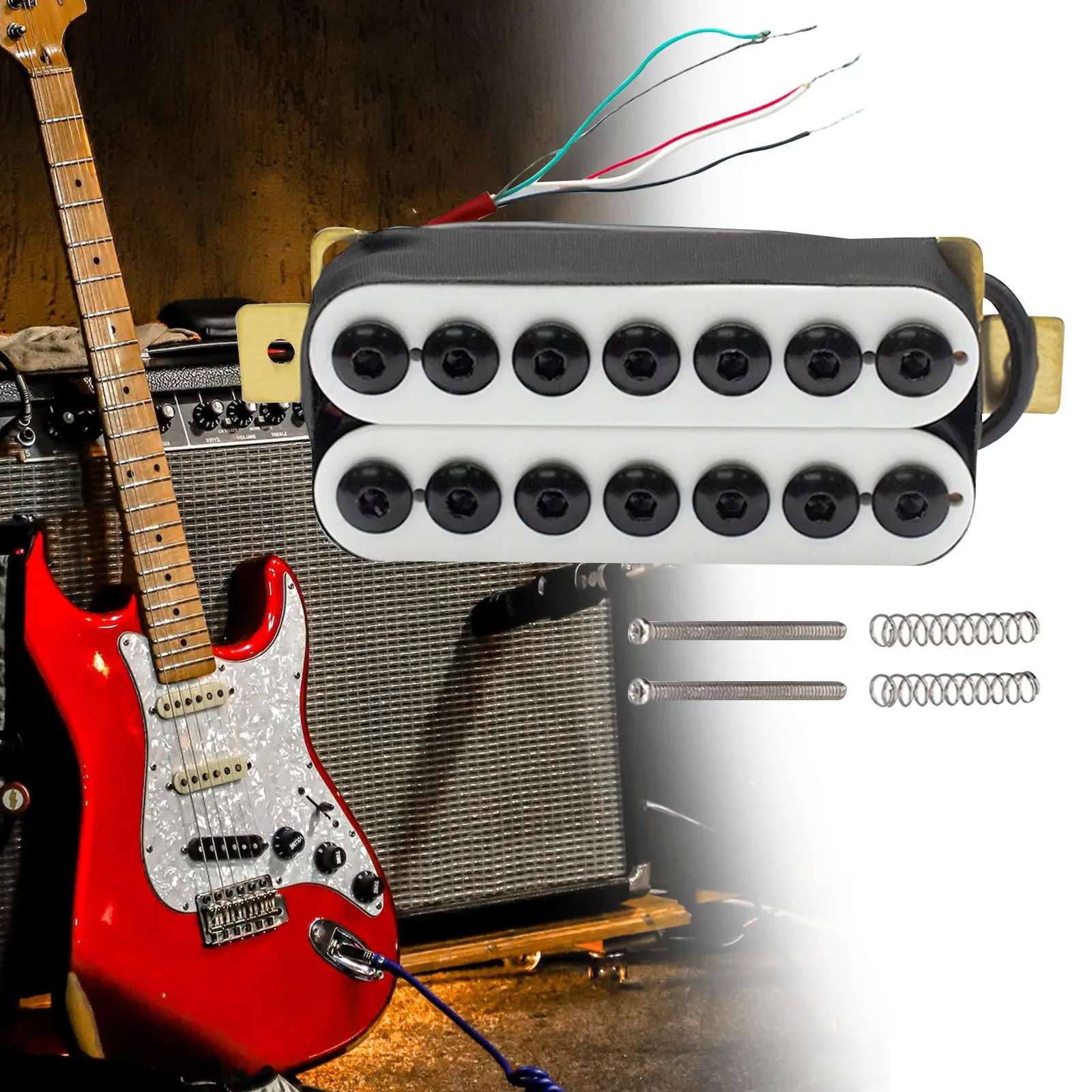 7-String Humbucker Pickup for Guitars 9 7-String Humbucker Pickup for Guitars - Image 9