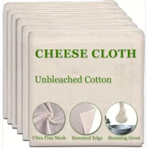 Eco-Friendly 3-Pack Cheese Cloths 50.8x50.8cm