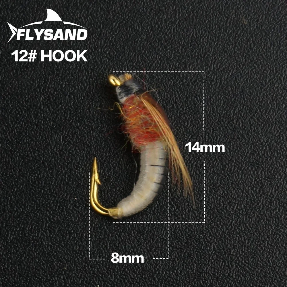 Lifelike Crustacean Scud Fly Fishing Lures Set 3 Lifelike Crustacean Scud Fly Fishing Lures Set - Image 3