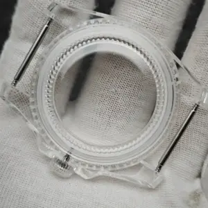 Clear Acrylic Watch Case Model NH36 for Customization 11 S62faa7aa053d4c018d7839f83e811e36p