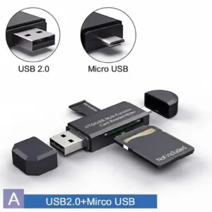 Multi-Device USB Card Reader for Smartphones and Laptops 16 S634f09561ab840e4b12c81c6df6ab050d