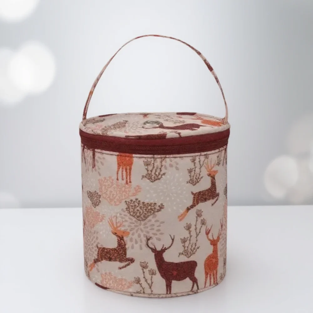 Vibrant Floral Knitting Tool Storage Bag 8 Vibrant Floral Knitting Tool Storage Bag - Image 8