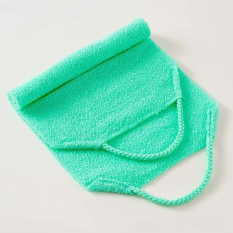 Vibrant Pink Nylon Exfoliating Washcloth 20x45 cm 7 Vibrant Pink Nylon Exfoliating Washcloth 20x45 cm - Image 7