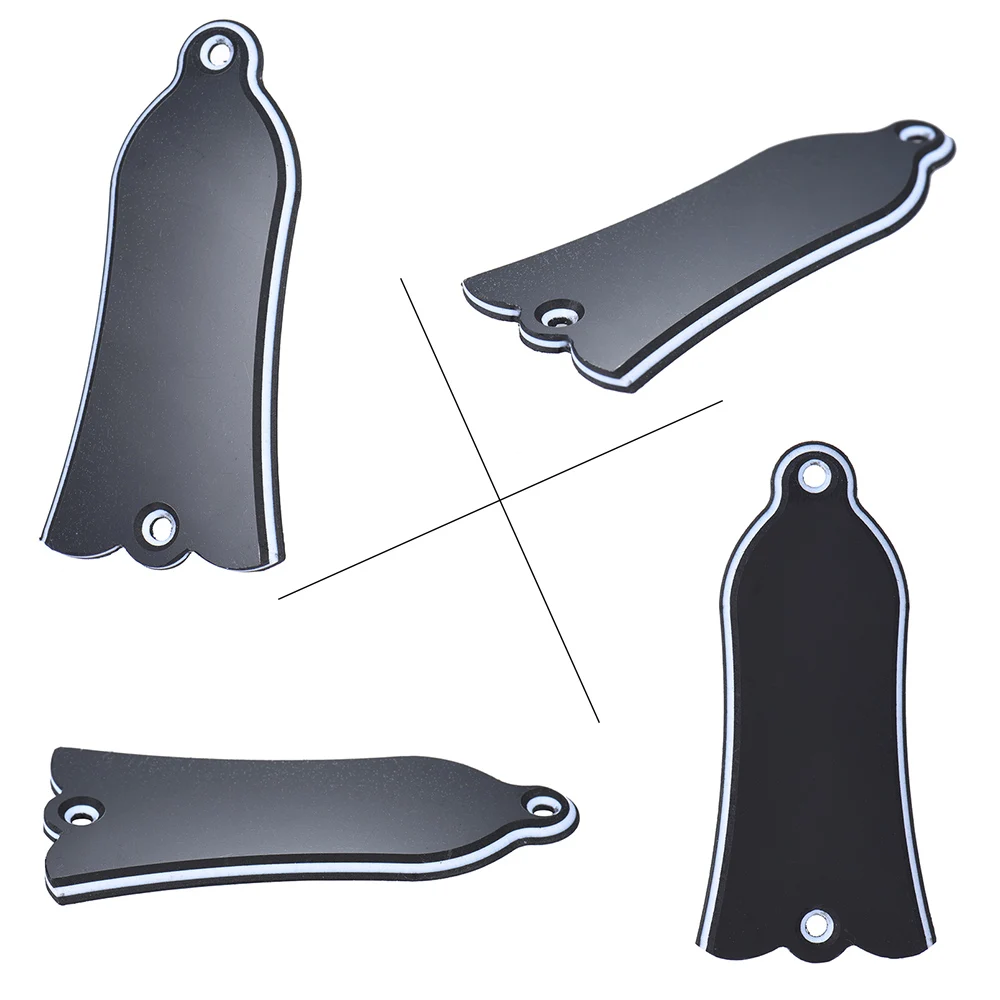 Black PVC Guitar Truss Rod Cover Plate for Gibson Models 5 Black PVC Guitar Truss Rod Cover Plate for Gibson Models - Image 5