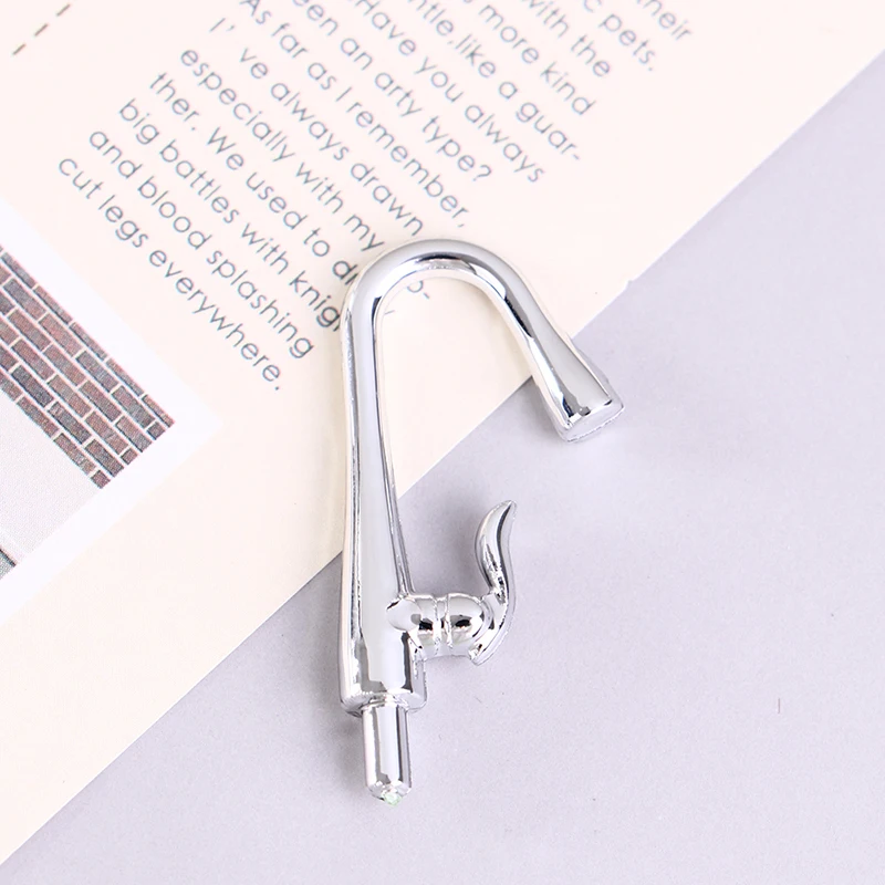 Miniature Dollhouse Faucet Set in Gold & Silver 6 Miniature Dollhouse Faucet Set in Gold & Silver - Image 6