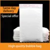 White Bubble Envelope Set 100 Pcs for Secure Shipping
