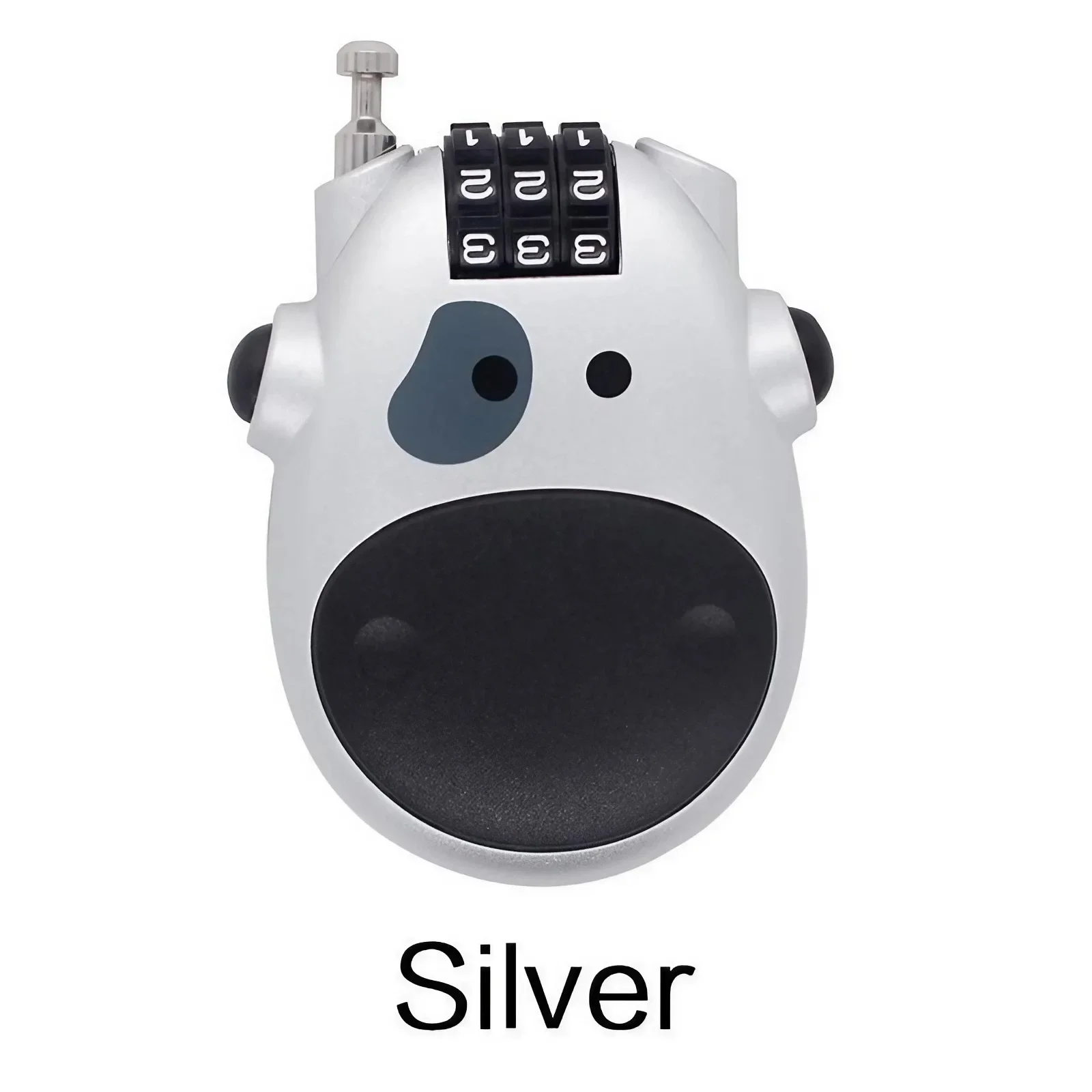 Cute Pig Bicycle Lock with Steel Cable 8 Cute Pig Bicycle Lock with Steel Cable - Image 8