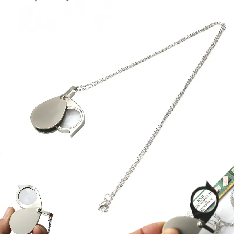 Elegant 10X Necklace Magnifying Glass 1 Elegant 10X Necklace Magnifying Glass