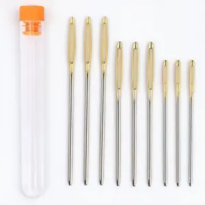 Durable 9-Piece Large Eye Blunt Sewing Needle Set 15 S65debb5031f94b77aa438cbcb799fb13Q