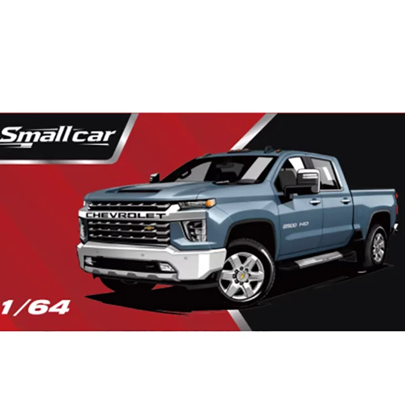 Smallcar 1:64 Silverado Diecast Model in Multiple Colors 3 Smallcar 1:64 Silverado Diecast Model in Multiple Colors - Image 3
