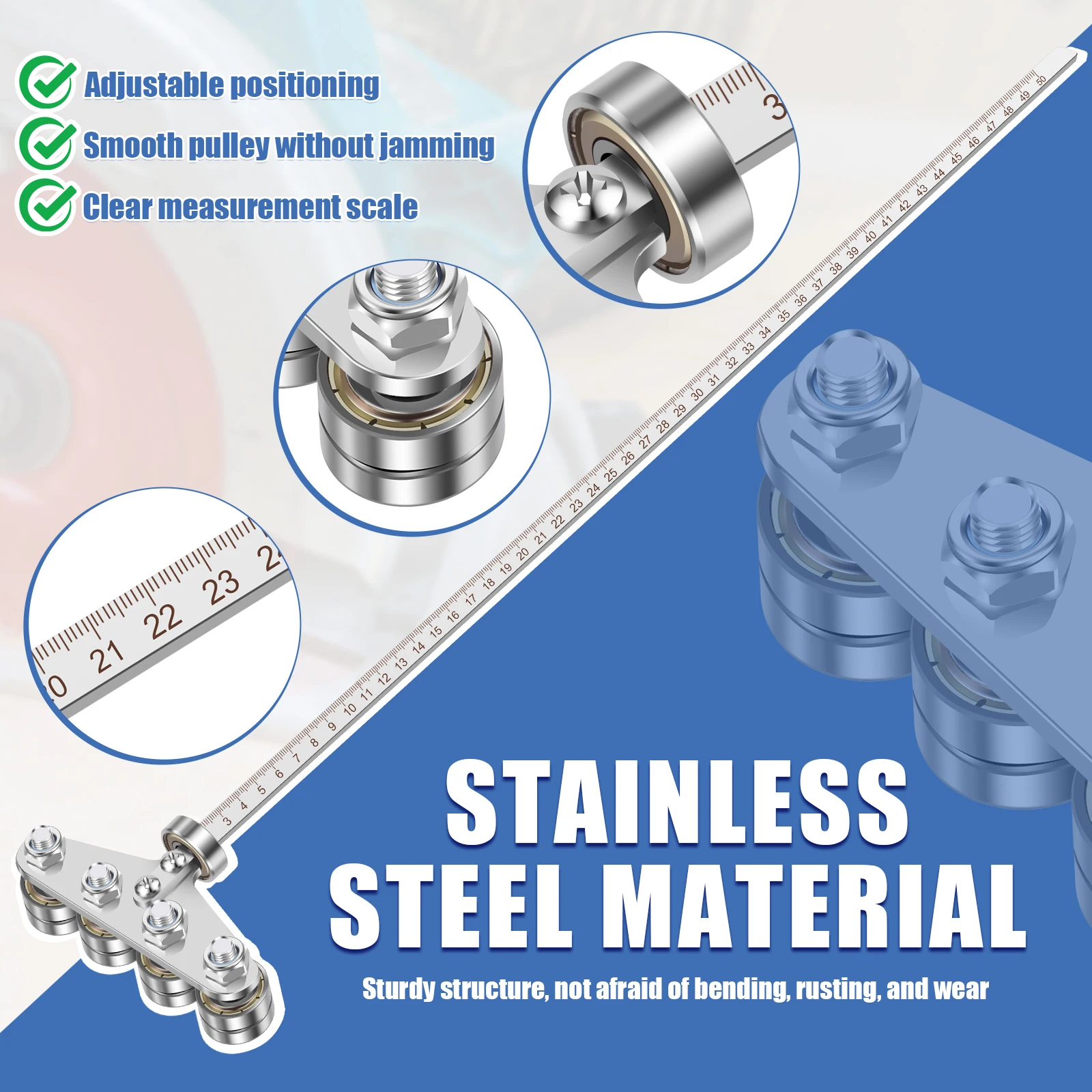 Stainless Steel Positioning Caliper 54cm 2 Stainless Steel Positioning Caliper 54cm - Image 2