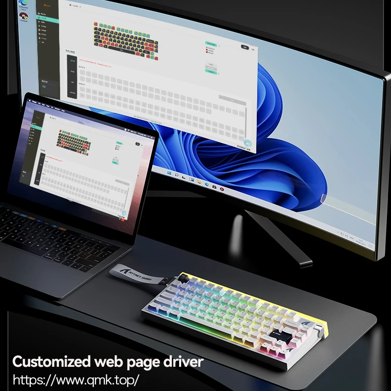 Attack Shark R85 HE Wired Mechanical Keyboard 5 Attack Shark R85 HE Wired Mechanical Keyboard - Image 5