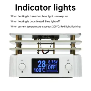 Mini Digital Temperature-Control Heating Pad 65W 11 S66a3cafde9674137ba016ccd18ebe03fn