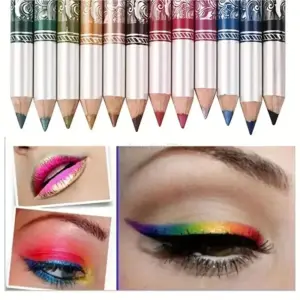 Set of 12 Waterproof Lip Liners for Precise Color