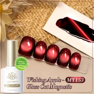 Red Glass Bead Cat Magnetic Gel Polish 10ml 18 S66e8dc3ac7e44c25baaa02d579c3dc70m