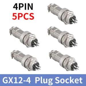 GX12 Circular Connector Set with 12mm Diameter 17 S670c6805f2a54e9fbd7e1e43708ae9b3A