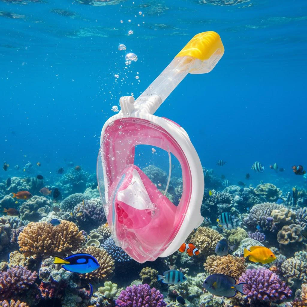 Full Face Snorkel Mask with 180° View 8 Full Face Snorkel Mask with 180° View - Image 8