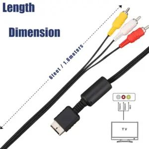 AV to RCA Cable for PlayStation Consoles 8 S672c7c8dc64d4bb09f6ab1a2c8f0ba05z