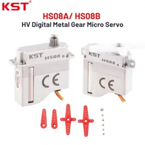 High-Voltage KST HS08A/HS08B Micro Servo