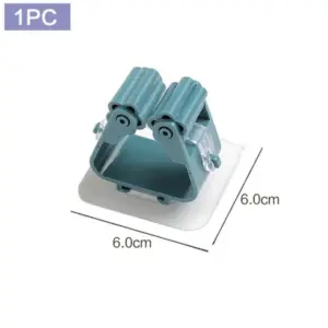 Modern Wall-Mounted Mop Holder in ABS 15 S67bf1b71b7a5496bb946227256bf5181e