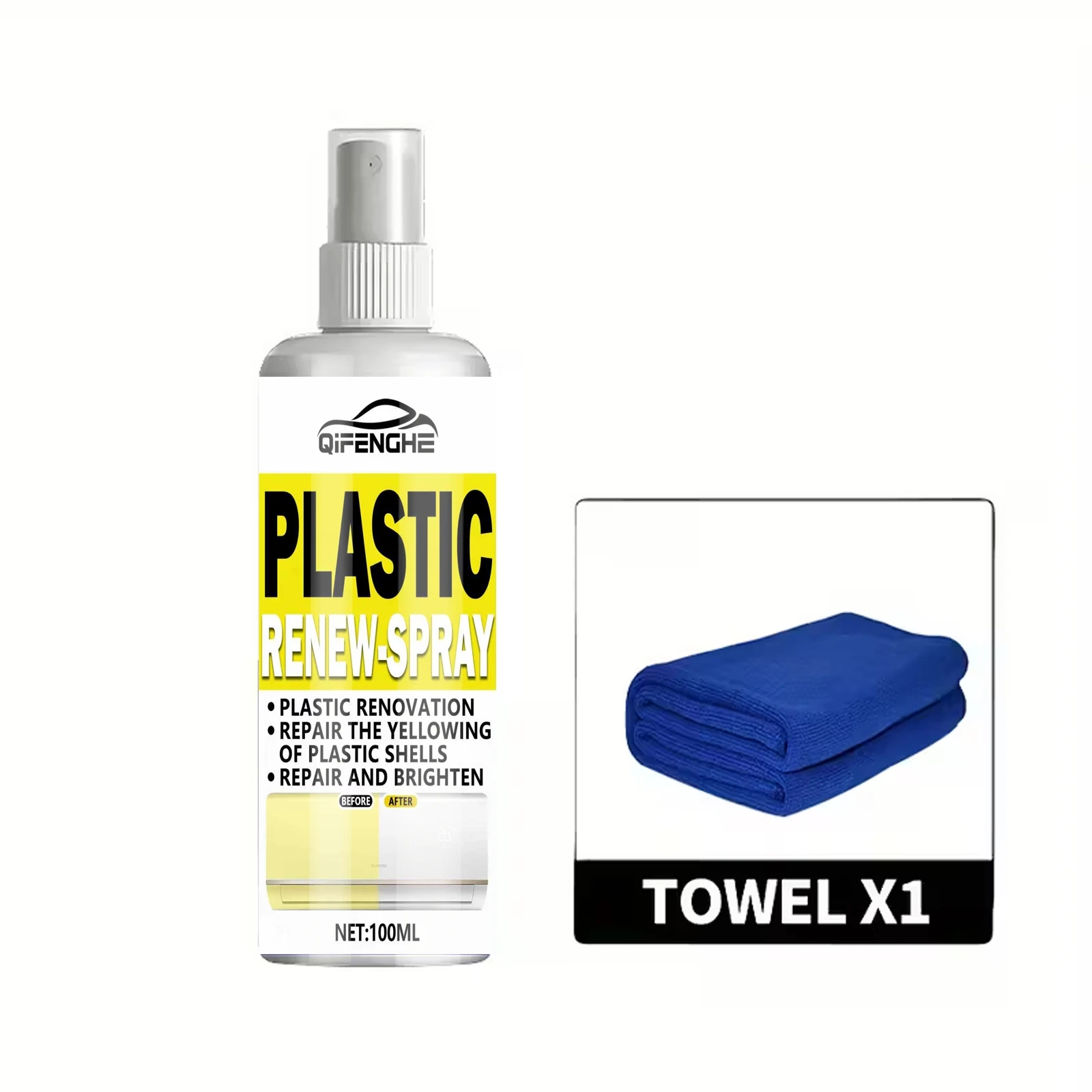 Plastic Yellowing Repair Spray 100ml 7 Plastic Yellowing Repair Spray 100ml - Image 7