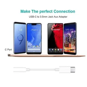 USB C to 3.5mm Headphone Adapter for iPhone 11 S68454d3fcec94b32bcdeef0527b4062d1