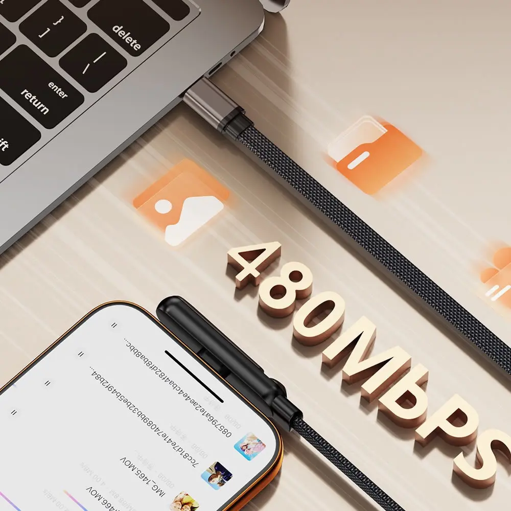 240W Folding Stand Braided Data Cable for Devices 6 240W Folding Stand Braided Data Cable for Devices - Image 6