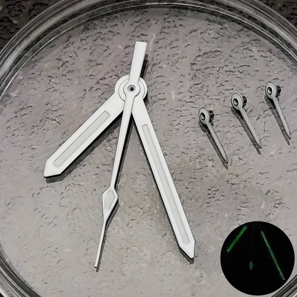 VK63 Movement Watch Hands Set with Luminous Seconds 8 VK63 Movement Watch Hands Set with Luminous Seconds - Image 8
