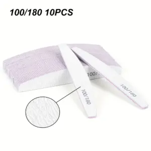 Professional Dual Grit Nail File Set (100/180) 17 S689eba485840435c8d3508699c5cde48A