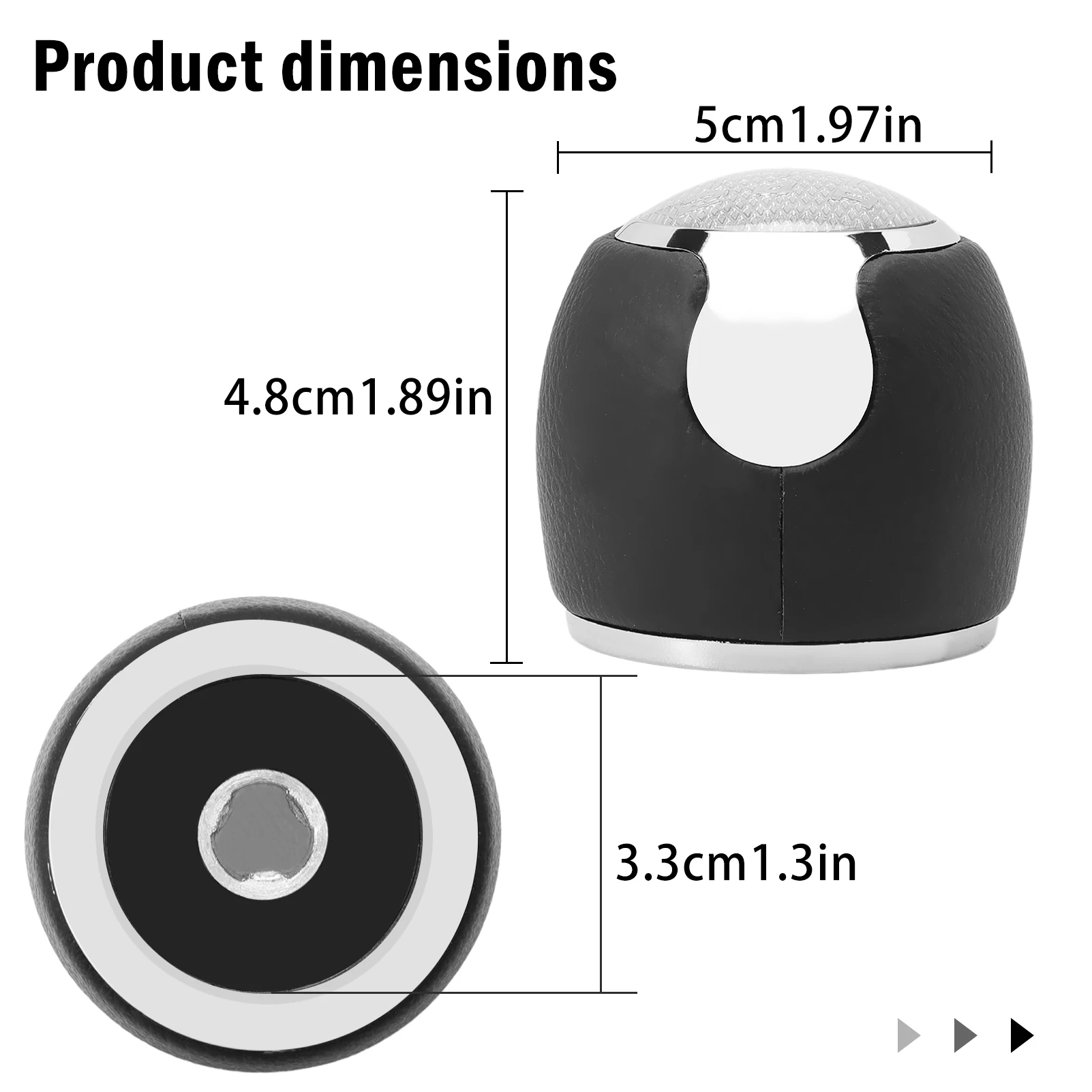 Alfa Romeo Mito 5-Speed Gear Shift Knob 3 Alfa Romeo Mito 5-Speed Gear Shift Knob - Image 3