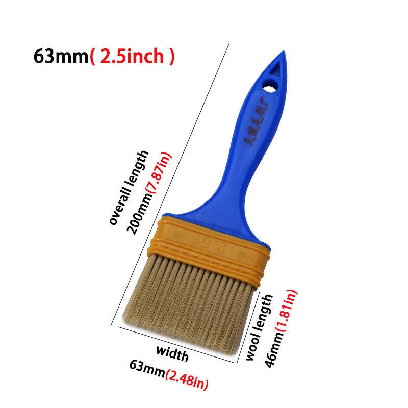 Blue Plastic Handle Wire Brush 1.0-5.0 mm Thickness 8 Blue Plastic Handle Wire Brush 1.0-5.0 mm Thickness - Image 8