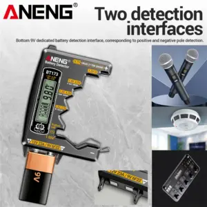 Digital Battery Tester 1.5V-12V for Household & Automotive 9 S68b2d840b14a457da3b60991bbf9c831m