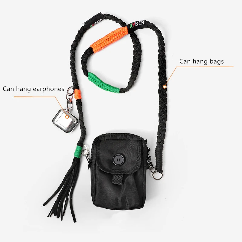 Versatile 143cm Hand-Woven Polyester Strap 2 Versatile 143cm Hand-Woven Polyester Strap - Image 2