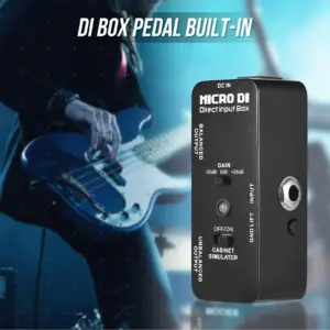 Mooer Rugged Portable DI Box for Guitars
